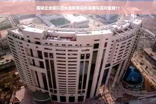 揭秘企业银行流水查税背后的真相与应对策略??