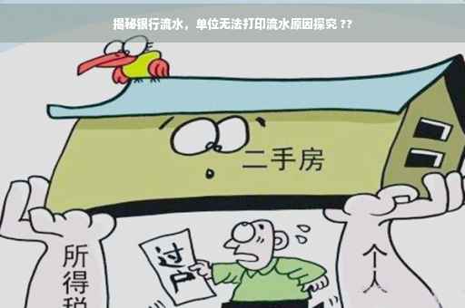 揭秘银行流水，单位无法打印流水原因探究 ??