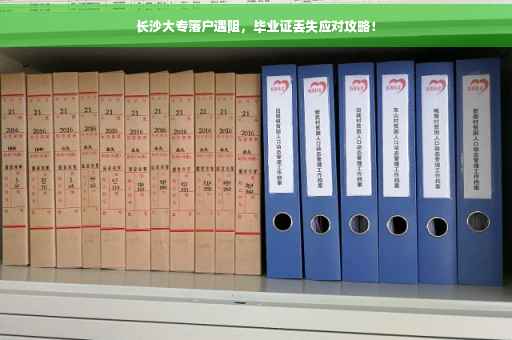 长沙大专落户遇阻，毕业证丢失应对攻略！