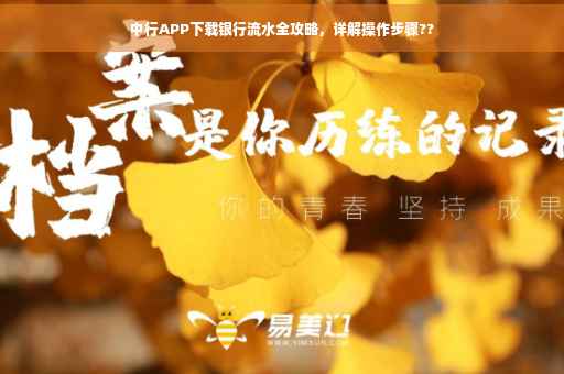 中行APP下载银行流水全攻略，详解操作步骤??
