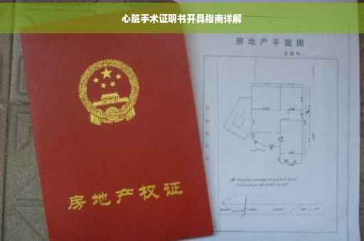 心脏手术证明书开具指南详解