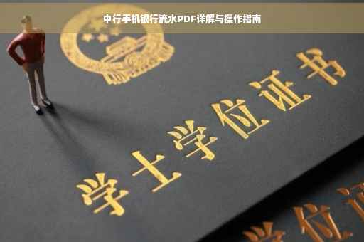 中行手机银行流水PDF详解与操作指南 中行手机银行流水PDF详解与操作指南