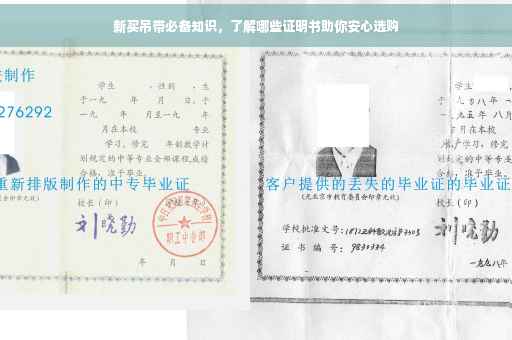新买吊带必备知识，了解哪些证明书助你安心选购