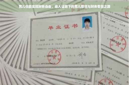 育儿也能实现财务自由，收入证明下的育儿智慧与财务智慧之路