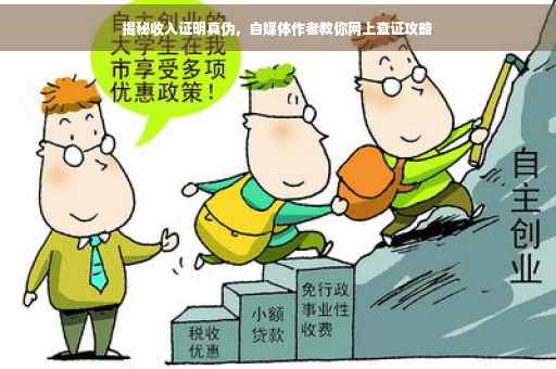 揭秘收入证明真伪，自媒体作者教你网上查证攻略