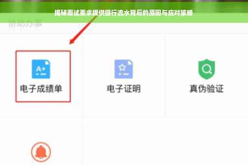 揭秘面试要求提供银行流水背后的原因与应对策略