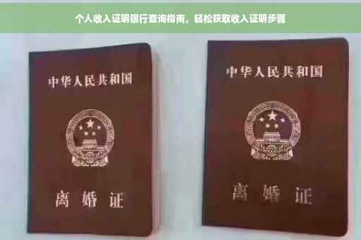 个人收入证明银行查询指南，轻松获取收入证明步骤