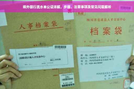 境外银行流水单公证详解，步骤、注意事项及常见问题解析