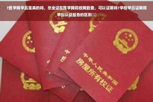 ?民学网学历是真的吗,毕业证在民学网和校网能查,可以证明吗?学校学历证明和学历认证报告的区别⚡️ ?民学网学历是真的吗,毕业证在民学网和校网能查,可以证明吗?学校学历证明和学历认证报告的区别⚡️