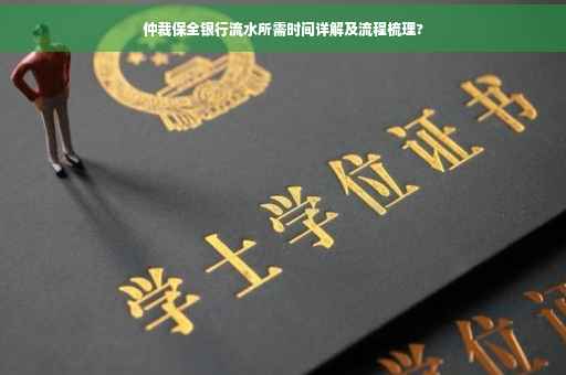 仲裁保全银行流水所需时间详解及流程梳理?