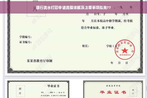银行流水打印申请流程详解及注意事项指南??