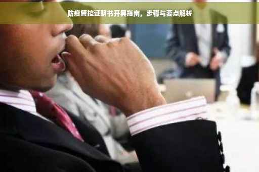 防疫管控证明书开具指南，步骤与要点解析