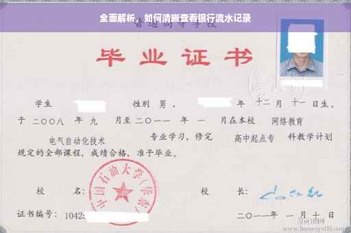 全面解析，如何清晰查看银行流水记录