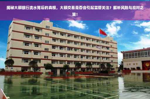 揭秘大额银行流水背后的真相，大额交易是否会引起监管关注？解析风险与应对之策！