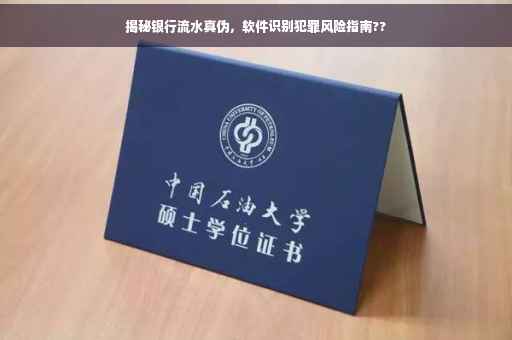 揭秘银行流水真伪，软件识别犯罪风险指南??