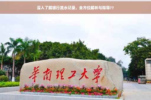 深入了解银行流水记录，全方位解析与指导??