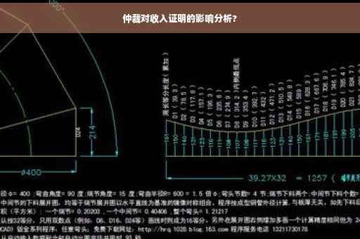 仲裁对收入证明的影响分析?