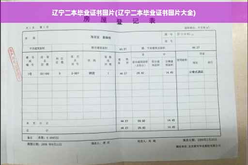 辽宁二本毕业证书图片(辽宁二本毕业证书图片大全)