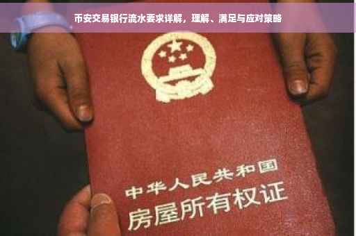 币安交易银行流水要求详解，理解、满足与应对策略