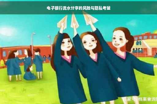 电子银行流水分享的风险与隐私考量