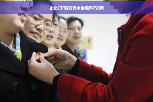 企业打印银行流水全程解析指南