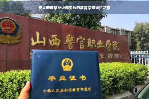 安大略省毕业证遗失后的教育荣誉重拾之旅