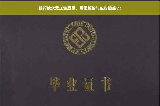 银行流水无工资显示，原因解析与应对策略 ??