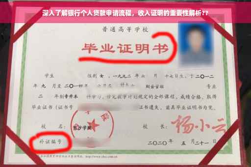 深入了解银行个人贷款申请流程，收入证明的重要性解析??