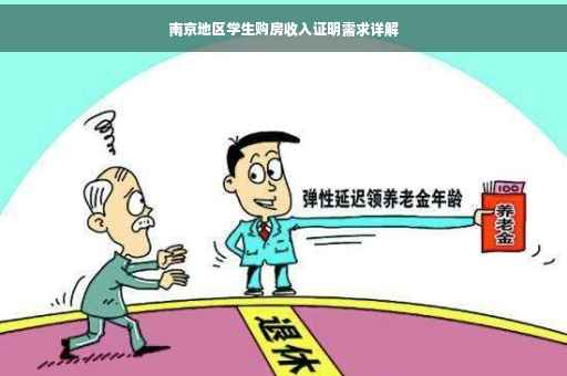 南京地区学生购房收入证明需求详解