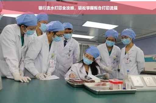 银行流水打印全攻略，轻松掌握柜台打印流程