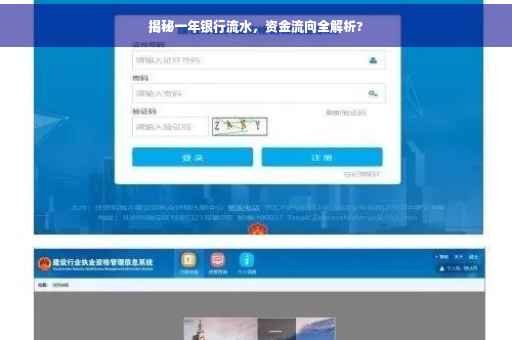 揭秘一年银行流水，资金流向全解析?