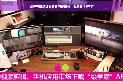 调解书生效证明书的内幕揭秘,你真的了解吗? 调解书生效证明书的内幕揭秘,你真的了解吗?