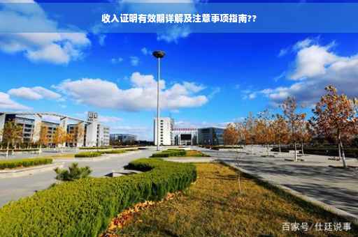 收入证明有效期详解及注意事项指南??