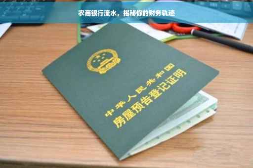 农商银行流水，揭秘你的财务轨迹