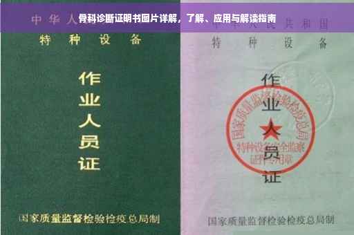 骨科诊断证明书图片详解，了解、应用与解读指南