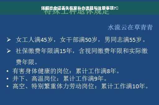 详解毕业证丢失在家补办流程与注意事项?✨
