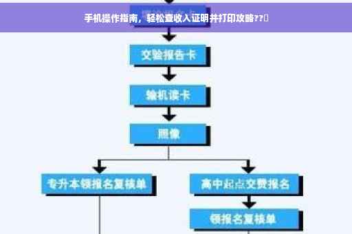 手机操作指南，轻松查收入证明并打印攻略??️