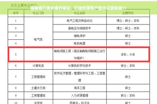 揭秘银行流水提升秘诀，打造优质账户流水记录攻略??