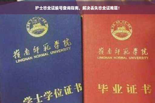 护士毕业证编号查询指南，解决丢失毕业证难题！