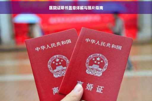 医院证明书盖章详解与图片指南