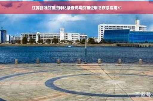 江苏新冠疫苗接种记录查询与疫苗证明书获取指南?✨