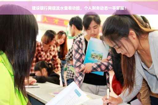 建设银行网银流水查看功能，个人财务动态一手掌握！