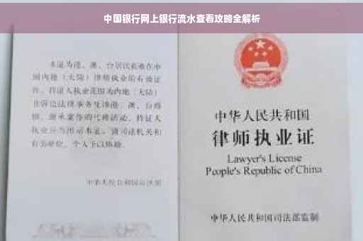 中国银行网上银行流水查看攻略全解析