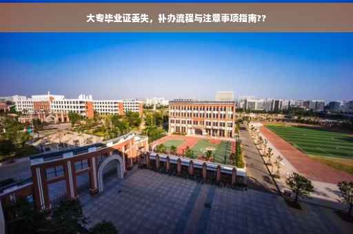 大专毕业证丢失，补办流程与注意事项指南??