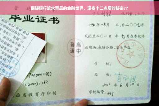 揭秘银行流水背后的金融世界，深夜十二点后的秘密??