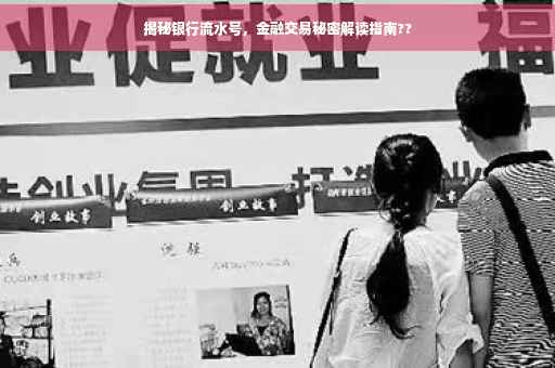 揭秘银行流水号，金融交易秘密解读指南??