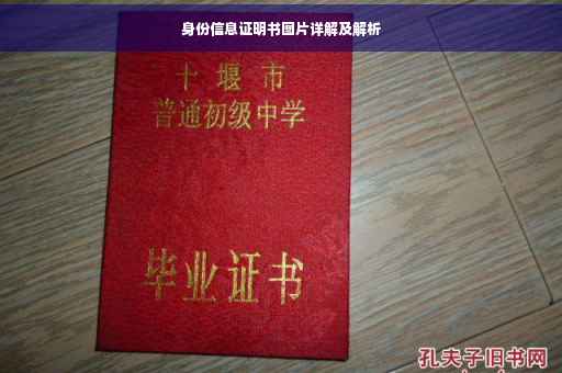 身份信息证明书图片详解及解析