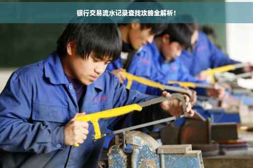 银行交易流水记录查找攻略全解析！