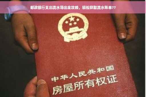 邮政银行支出流水导出全攻略，轻松获取流水账单??