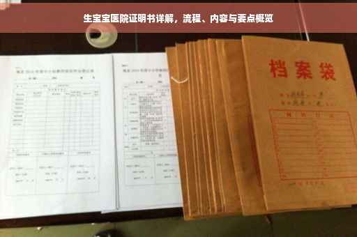 生宝宝医院证明书详解，流程、内容与要点概览